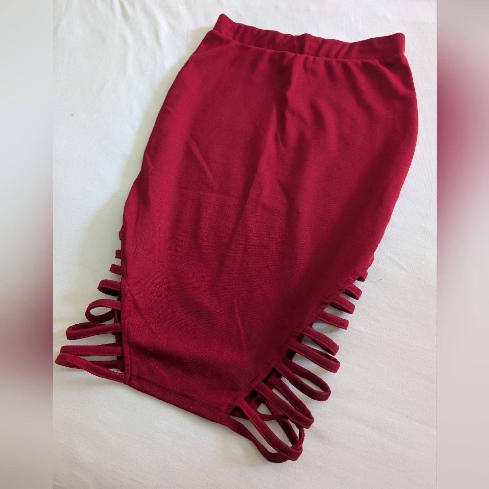 High Waisted Pencil Skirt